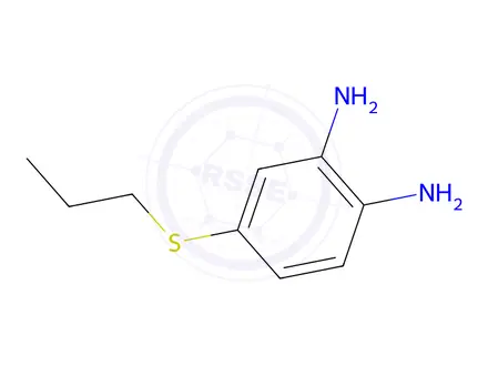 Chemical structure of 4-(Propylthio)benzene-1,2-diamine dihydrochloride