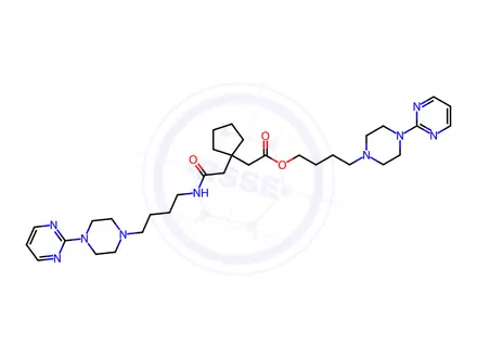 Chemical structure of Buspirone EP Impurity F