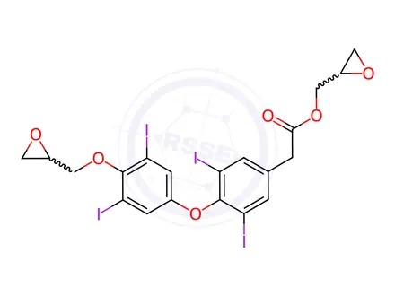 Chemical structure of Tiratricol Impurity 91