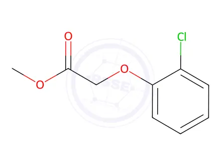 Chemical structure of Methyl (2-chlorophenoxy)acetate