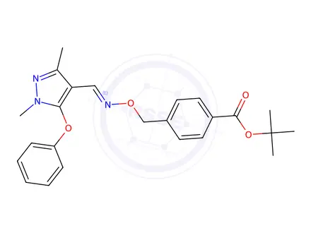 Chemical structure of Fenpyroximate