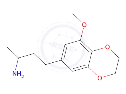 Chemical structure of 4-(8-Methoxy-2,3-dihydrobenzo[b][1,4]dioxin-6-yl)butan-2-amine