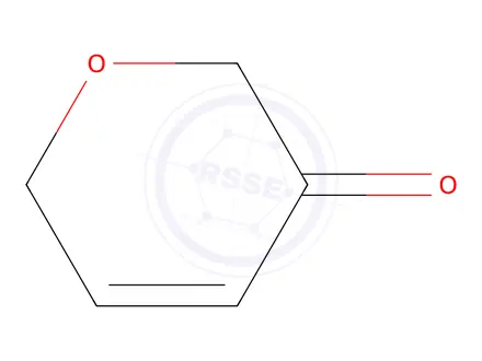 Chemical structure of 3,6-Dihydro-2H-pyran-3-one