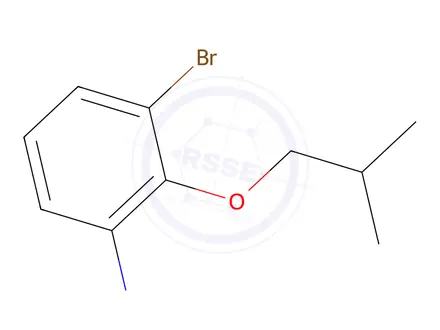 Chemical structure of 3-Bromo-2-isobutoxyphenylamine