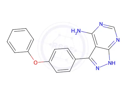 Chemical structure of Ibrutinib Impurity 8