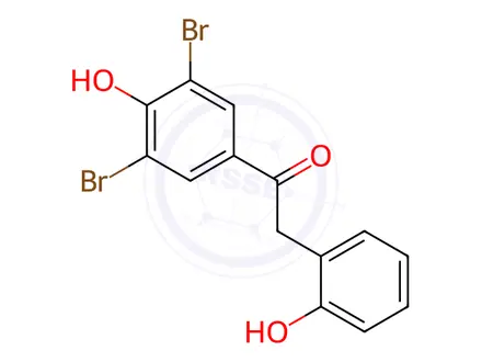 Chemical structure of Benzbromarone Impurity 56