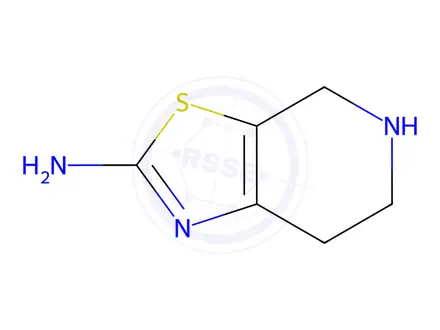 Chemical structure of 4,5,6,7-Tetrahydrothiazolo[5,4-c]pyridin-2-amine