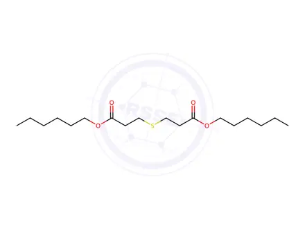 Chemical structure of Dihexyl 3,3'-thiodipropionate
