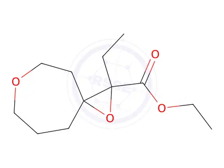 Chemical structure of Ethyl 2-ethyl-1,6-dioxaspiro[2.6]nonane-2-carboxylate