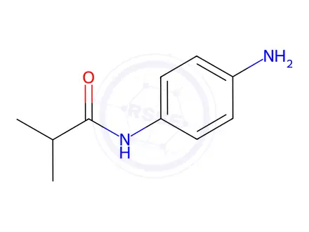 Chemical structure of N-(4-Aminophenyl)-2-methylpropanamide