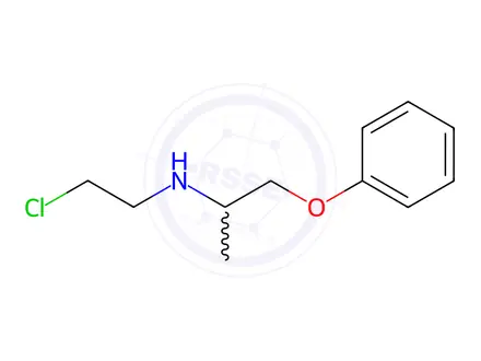 Chemical structure of Phenoxybenzamine Impurity 18