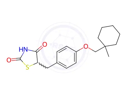 Chemical structure of Ciglitazone