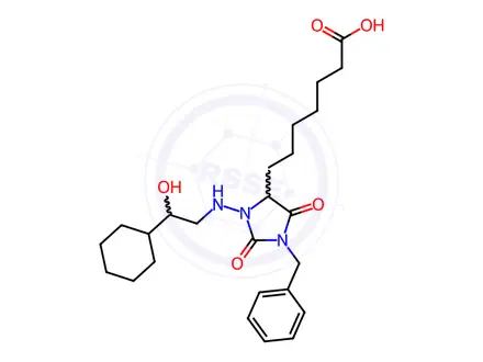 Chemical structure of BW A868C