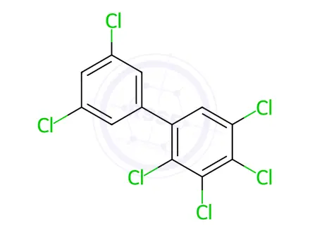 Chemical structure of 2,3,3',4,5,5'-Hexachlorobiphenyl