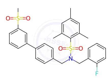 Chemical structure of SR 9243 Impurity 15
