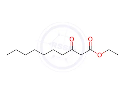 Chemical structure of 3-Oxodecanoic Acid Ethyl Ester