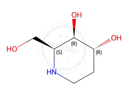 Chemical structure of Fagomine Impurity 1 (2-epi-Fagomine)