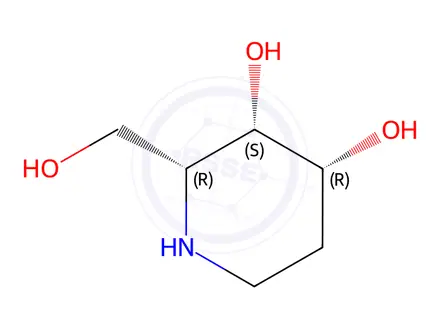 Chemical structure of 3-epi-Fagomine