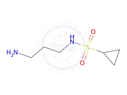Chemical structure of n-(3-Aminopropyl)cyclopropanesulfonamide