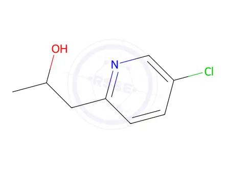Chemical structure of 1-(5-Chloropyridin-2-yl)propan-2-ol