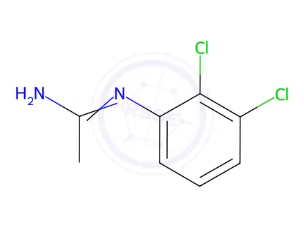 Chemical structure of N-(2,3-Dichlorophenyl)acetimidamide