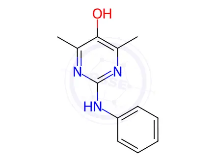 Chemical structure of Pyrimethanil-5-Hydroxy