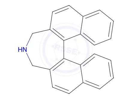 Chemical structure of (11BS)-4,5-dihydro-3H-dinaphtho[2,1-c:1',2'-e]azepine