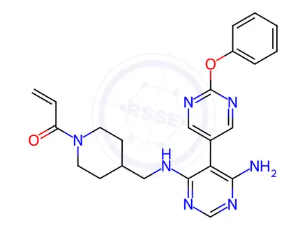 Chemical structure of Evobrutinib Impurity 65