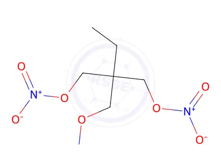 Chemical structure of Propatylnitrate
