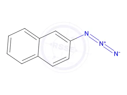Chemical structure of 2-azidonaphthalene
