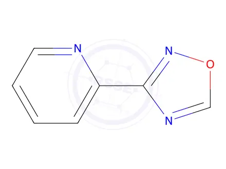 Chemical structure of 2-(1,2,4-Oxadiazol-3-yl)pyridine
