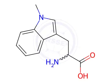 Chemical structure of 1-Methyl-DL-tryptophan