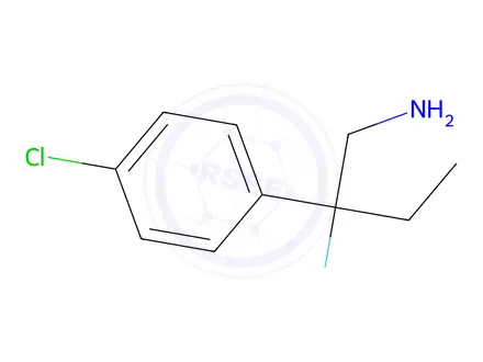 Chemical structure of 2-(4-Chlorophenyl)-2-fluorobutan-1-amine