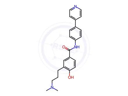 Chemical structure of GR 55562 Dihydrochloride