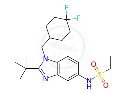Chemical structure of AZD-1940