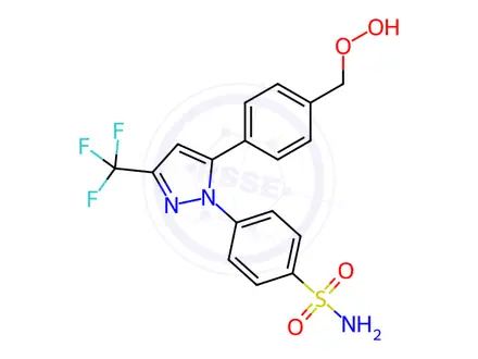 Chemical structure of Celecoxib Peroxide