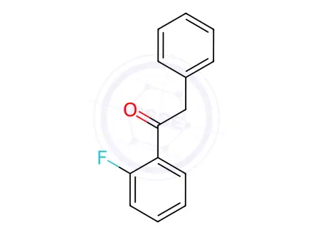 Chemical structure of 2-Fluoro-2-phenylacetophenone