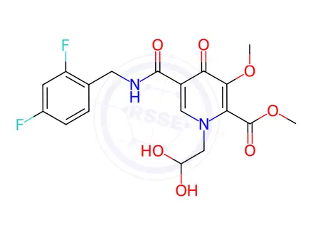 Chemical structure of Dolutegravir Impurity 121
