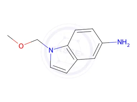 Chemical structure of 1-(Methoxymethyl)-1h-indol-5-amine