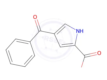 Chemical structure of 4-Benzoyl-1H-pyrrole-2-carboxylic Acid