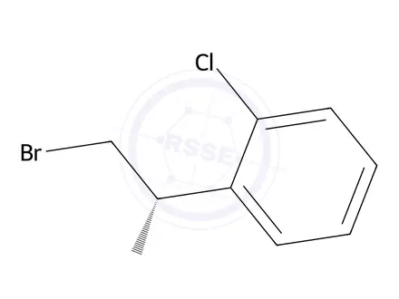 Chemical structure of (1s)-2-Bromo-1-(2-chlorophenyl)ethan-1-ol