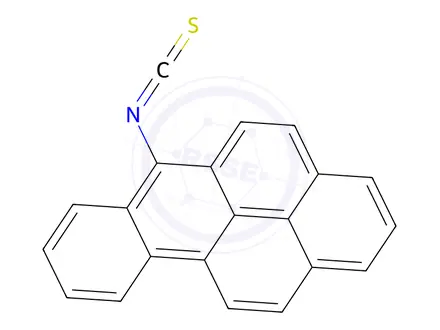 Chemical structure of 6-BENZO[A]PYRENYLISOTHIOCYANATE