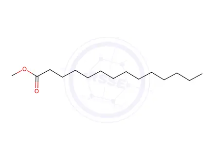 Chemical structure of Tetradecanoic acid-methyl ester