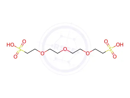 Chemical structure of Bis-PEG3-sulfonic acid