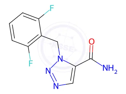 Chemical structure of Rufinamide Impurity 7