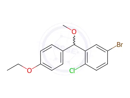 Chemical structure of Dapagliflozin Impurity 391