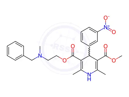 Chemical structure of Nicardipine