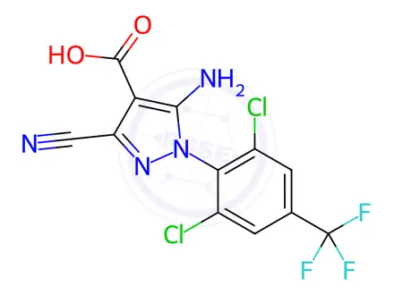 Chemical structure of Fipronil Impurity 14