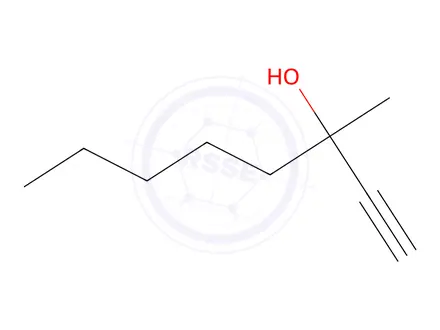 Chemical structure of 3-METHYL-1-OCTYN-3-OL