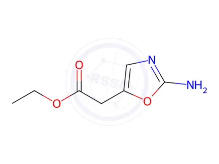 Chemical structure of ETHYL (2-AMINO-1,3-OXAZOL-5-YL)ACETATE